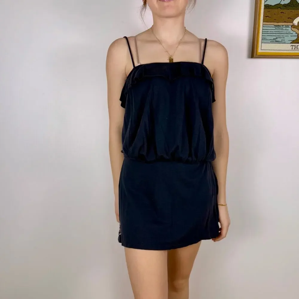 2011 Juicy Couture black mini dress size Small - Picture 2 of 8